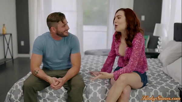 Stepbro fucking his hot redhead stepsis