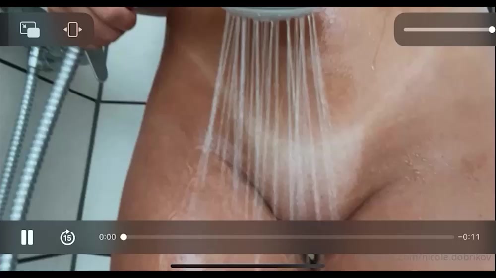 Nicole Dobrikov – Shower Pussy and Boobs !!!