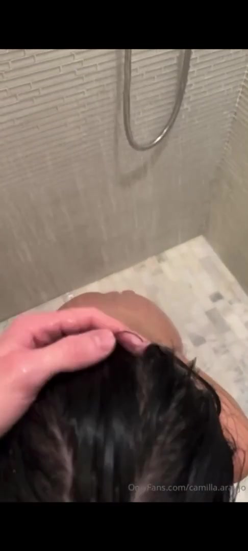 Camilla Araujo Blowjob Big Cock In Bath – Hot Sextape New