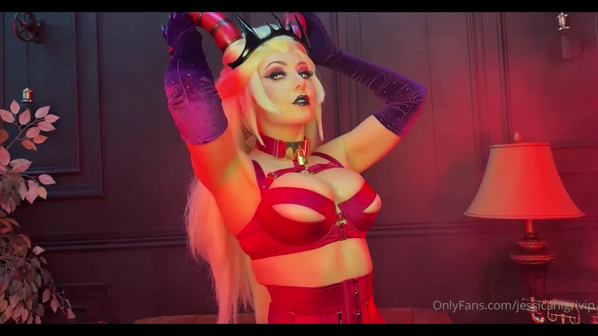 Jessica Nigri – Slutty Devil Girl Video