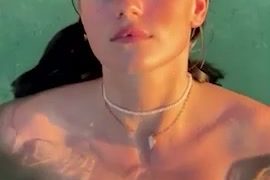 Maligoshik Nude - Teasing Big Tits in Pool