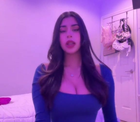 Melissa Gastelum – No bra show big tits so lewd